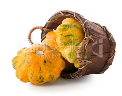 Gourds in a basket