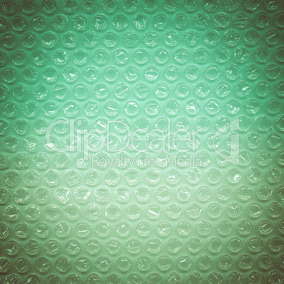 Retro look Bubble wrap