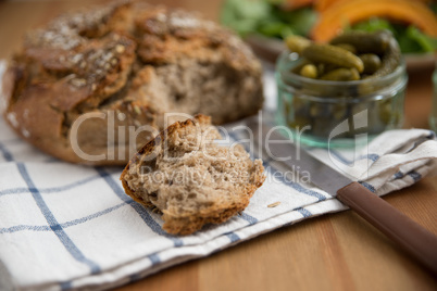 Frisches Vollkornbrot