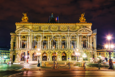 The Palais Garnier (National Opera House) in Paris, France