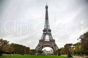 Eiffel tower in Paris, France