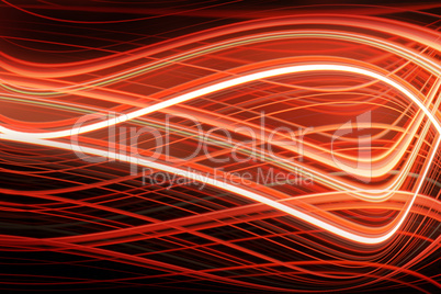 Red swirls background