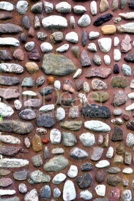 Wall made of stone