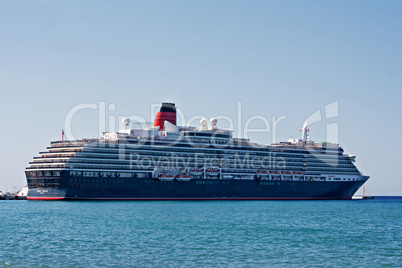 Kusadasi, Turkey, September 24, 2014. Cruise liner Queen Victori