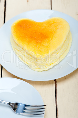 heart cheesecake