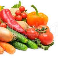 Set of vegetables