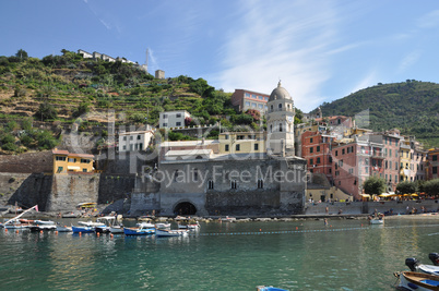 Kirche s.margherita, Vernazza, Cinque Terre