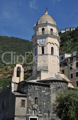 Kirche S.Margherita in Vernazza, Cinque Terre