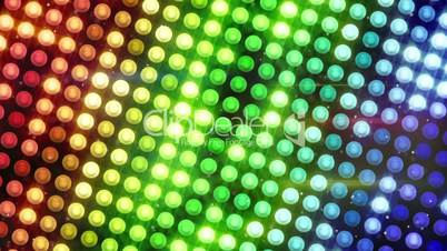 colorful lightbulbs holidays seamless loop background