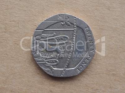 20 Pence coin