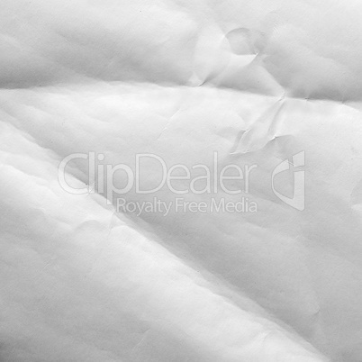 crumpled sheet of paper as a background