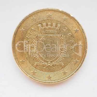 Maltese Euro coin