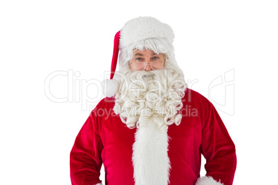 Portrait of smiling santa claus