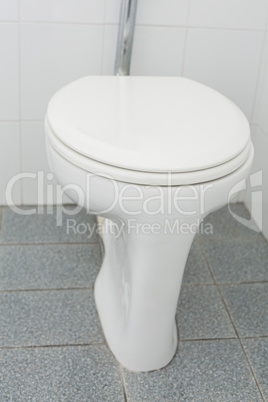 White toilet