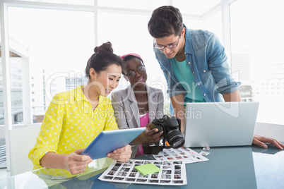 Young creative team having a meeting