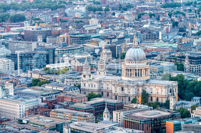 Beautiful view of St Paul Cathedral - London