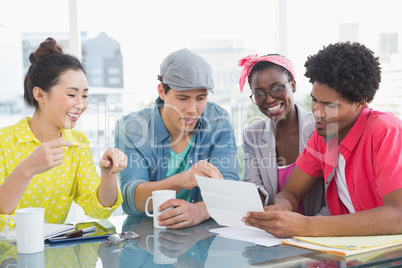 Young creative team having a meeting