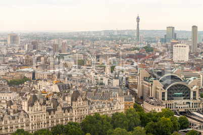 London - Beautiful aerial city skyline