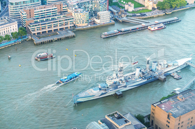 London - Beautiful aerial city skyline