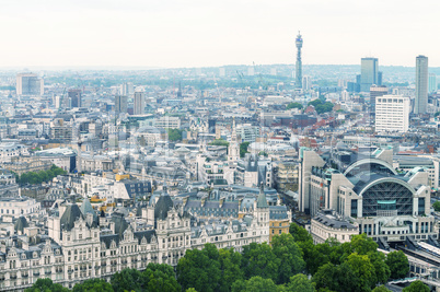 London - Beautiful aerial city skyline