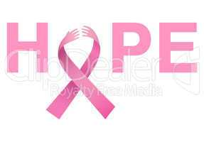 Breast cancer awareness message