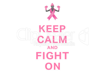 Breast cancer awareness message