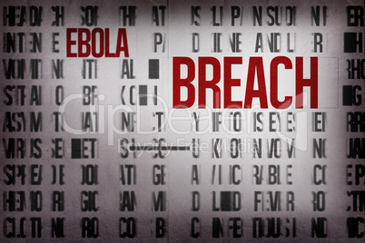 Digitally generated ebola word cluster Digitally generated ebola word cluster