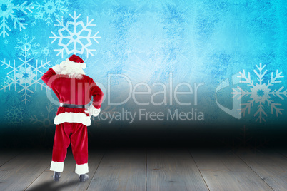 Confused Sanata claus scratching his head Confused Sanata claus scratching his head