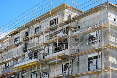 construction of a multistory building