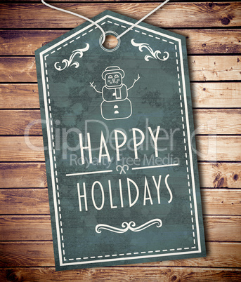 Composite image of happy holidays banner Composite image of happy holidays banner