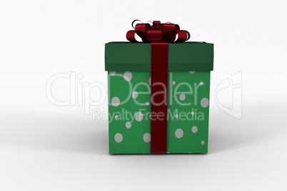 Red and green gift box