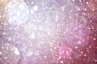 Shimmering light design in purple