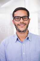 Close up portrait of young businessman