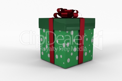 Red and green gift box