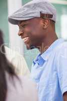 Portrait of a smiling businessman