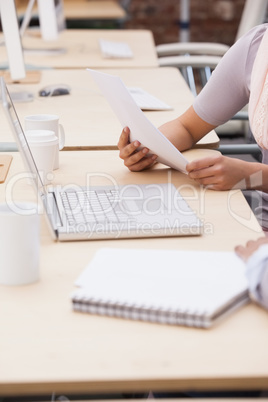 Close up of a computer laptop