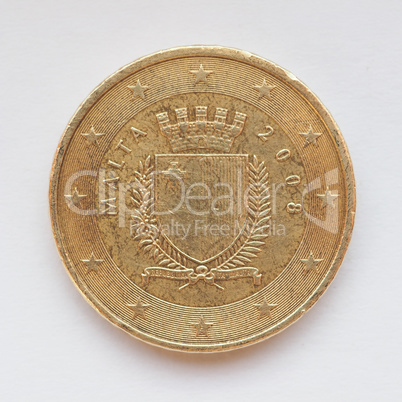 Maltese Euro coin