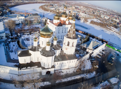 Aerial view on Holy Trinity Monastery