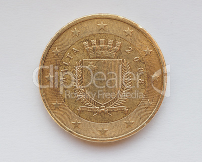 Maltese Euro coin