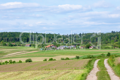 Bauernhof im Sommer