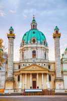 St. Charles's Church (Karlskirche) in Vienna, Austria