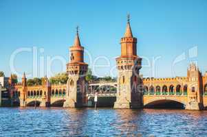 Oberbaum bridge in Berlin