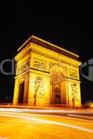 Arc de Triomphe de l'Etoile in Paris