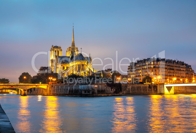 Notre Dame de Paris cathedral