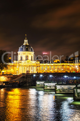 Institut de France building in Paris, France