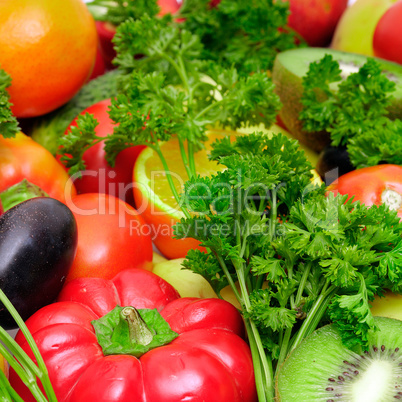 fruits and vegetables