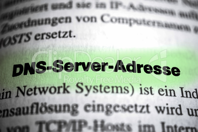 DNS Server Adresse