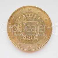 Maltese Euro coin
