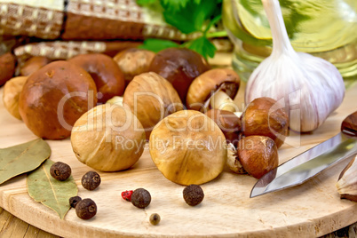 Greasers with spices on board