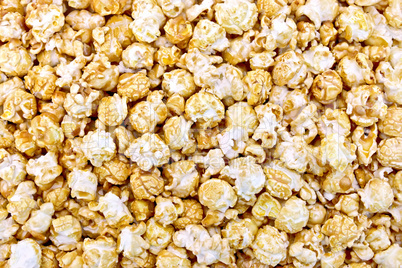 Popcorn caramel texture